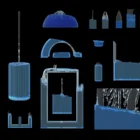 Architectural Facade Decorative Elements for Projection Video Mapping