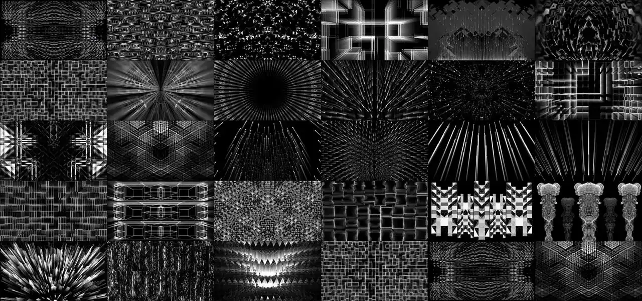 Dark Techno VJ Loops for VJing