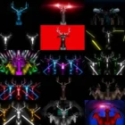 Neon Deer VJ Loops Pack