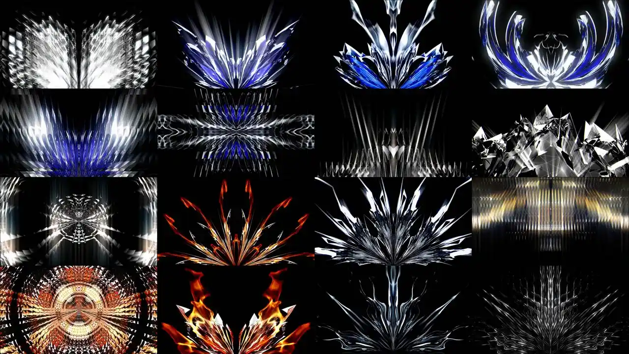 Abstract Wings Visuals VJ Loops for Vjing